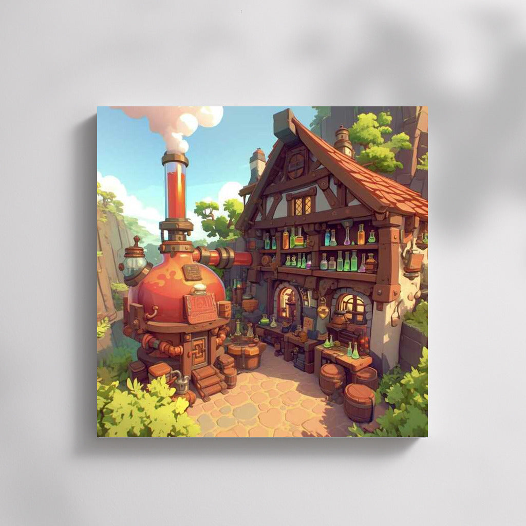 Magic House of the Alchemist: Portal to the World of Fantasy