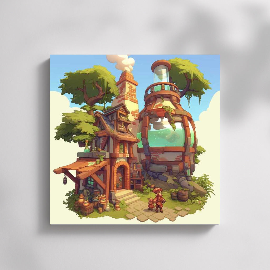 Magic House: Trees on the Roof and Magic in the Air