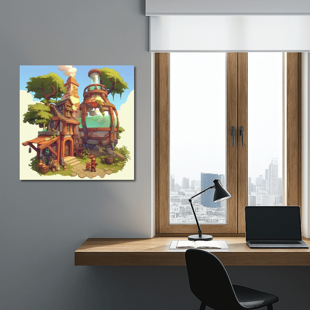 Magic House: Trees on the Roof and Magic in the Air