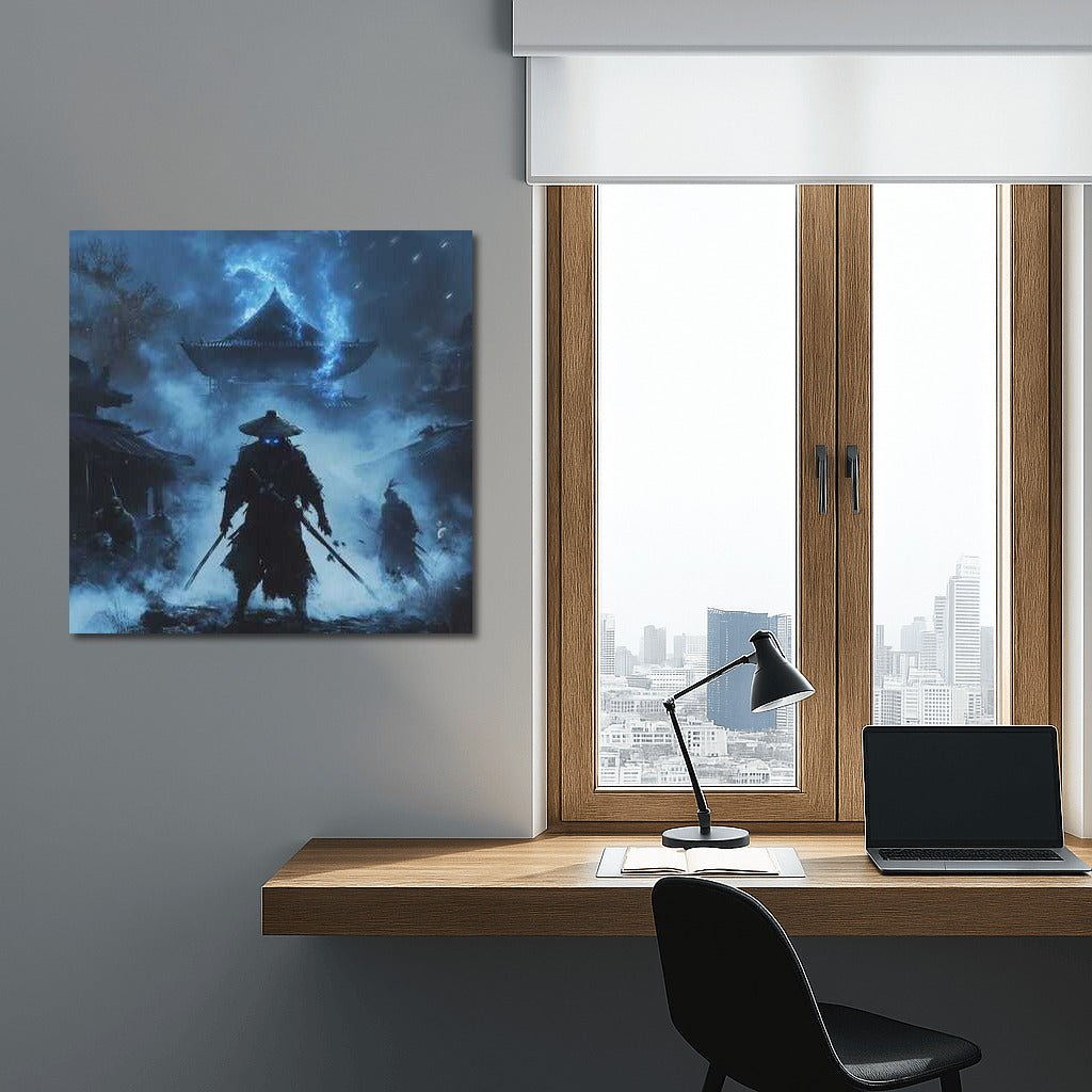 Fantasy Knight: Storm Magic and Mysterious Warrior