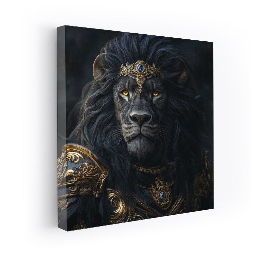 Royal Lion in Armor: Fantasy Magic from Lion King 3