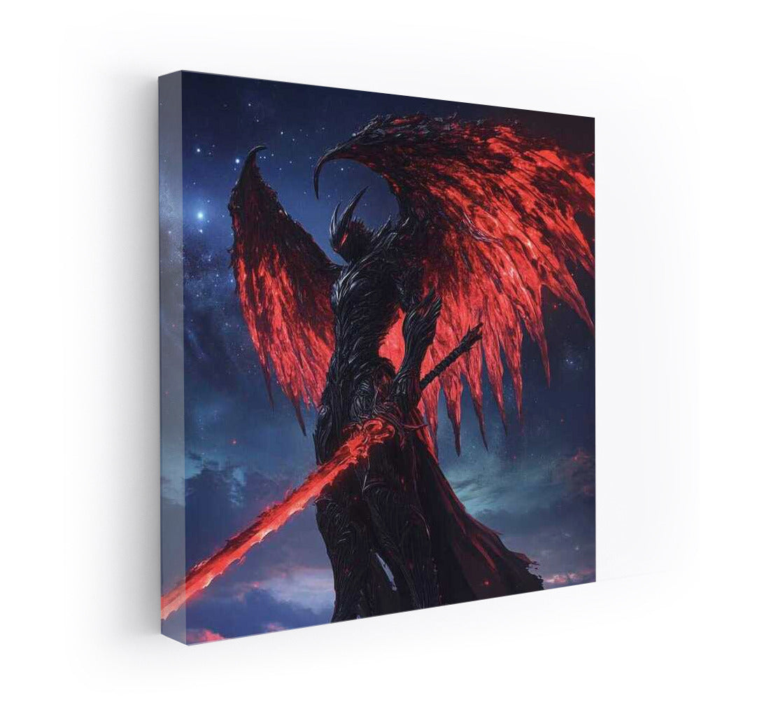 Winged Red Demon: Star Magic in Fantasy World