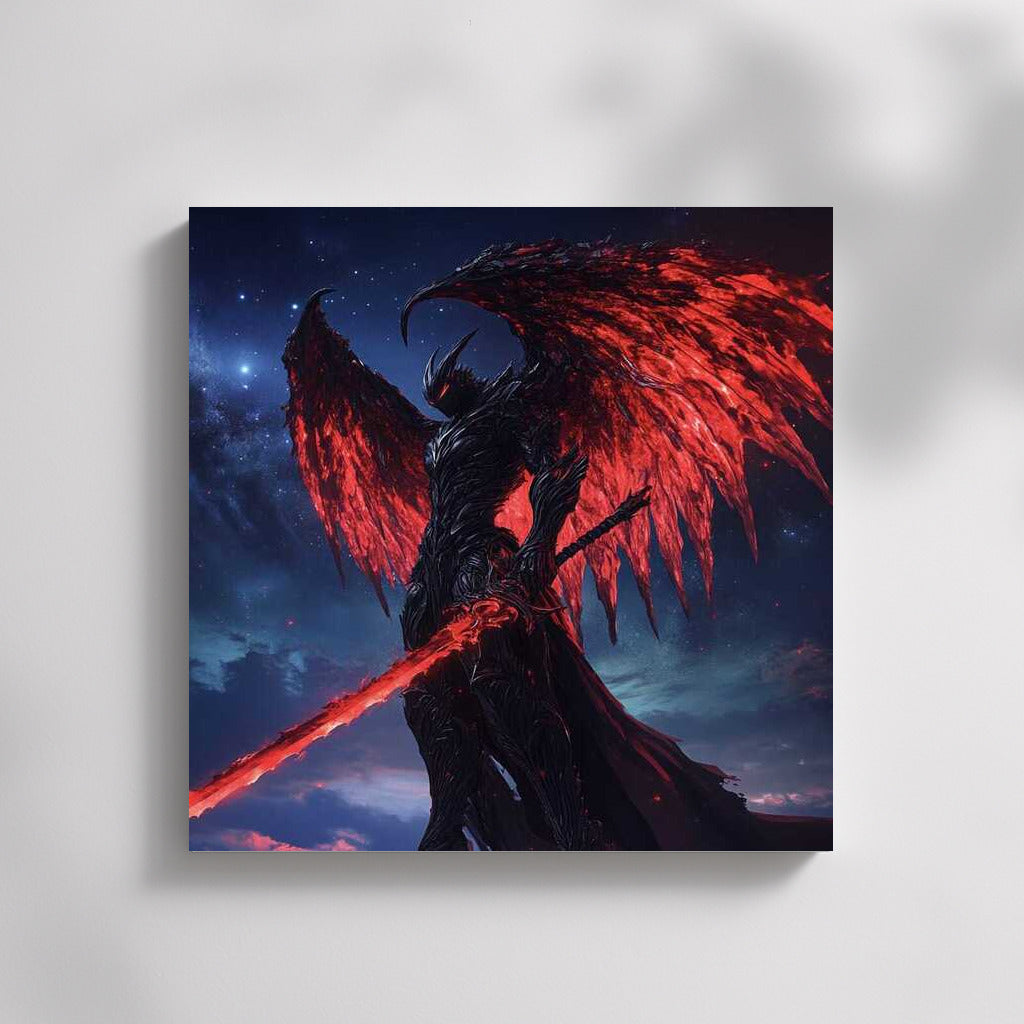 Winged Red Demon: Star Magic in Fantasy World