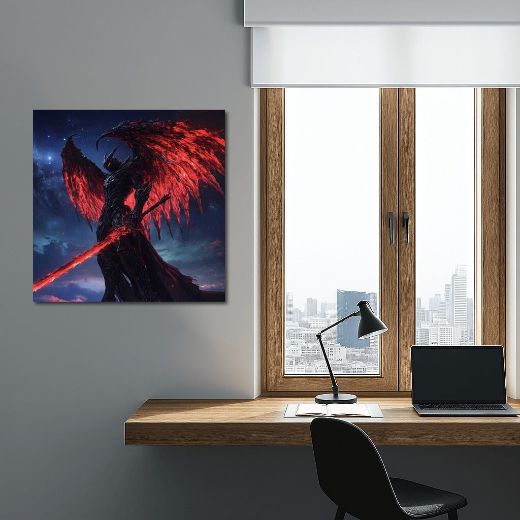 Winged Red Demon: Star Magic in Fantasy World