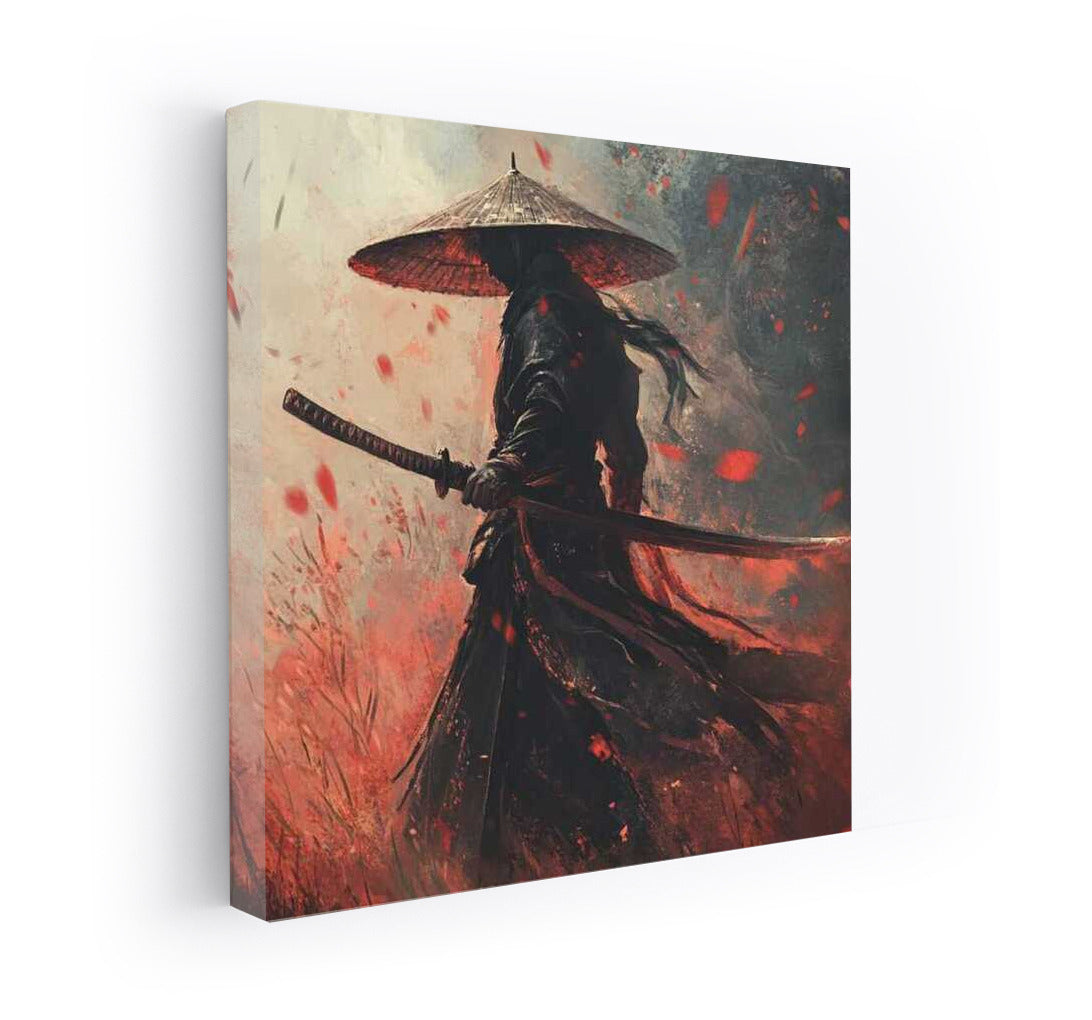 Ronin in the Fantasy Vortex: The Mysterious Warrior Among the Petals