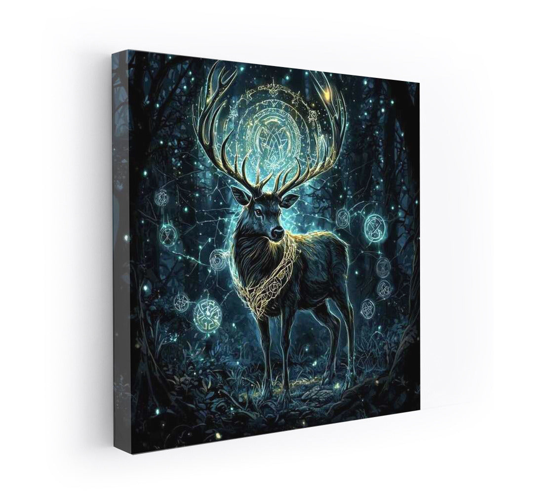 Fantasy Majestic Deer: Light of Enchantment