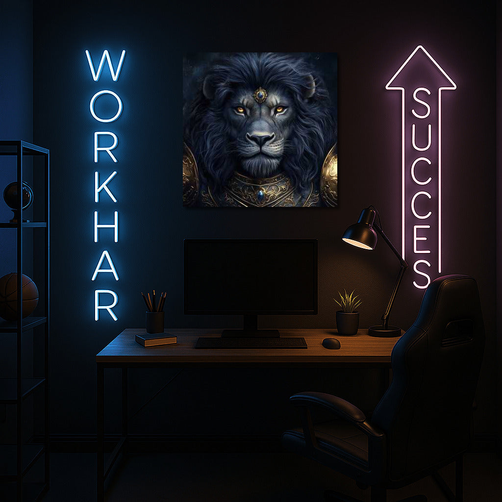 Majestic Lion: Magical World Fantasy Lion King 4