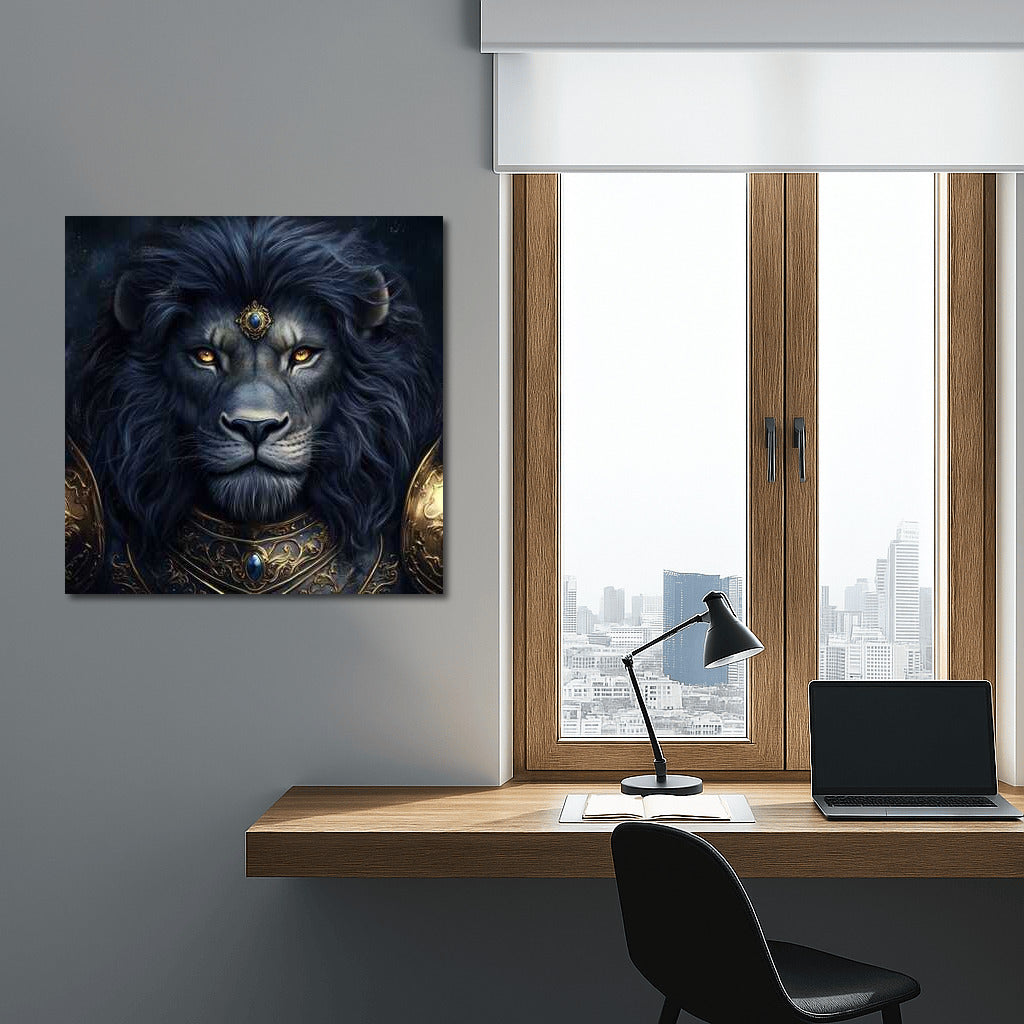 Majestic Lion: Magical World Fantasy Lion King 4