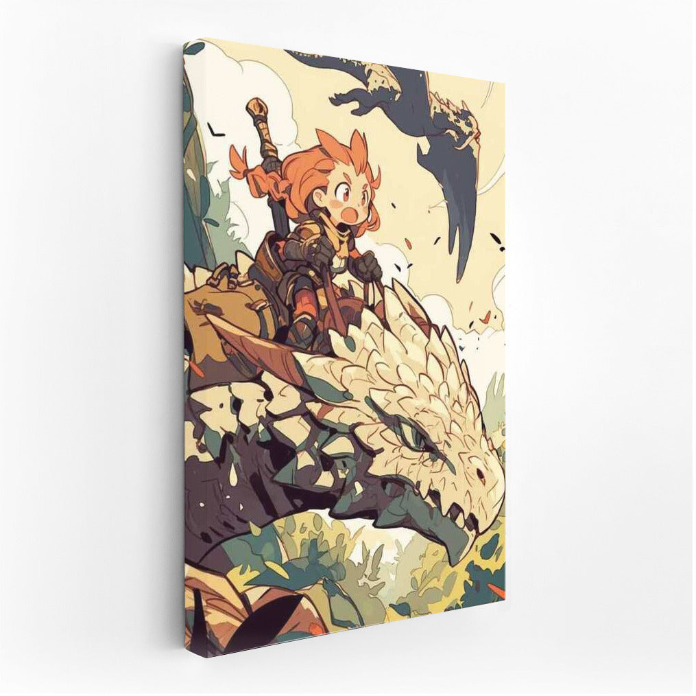 Brave Dragon Rider: Dive into the World of Fantasy