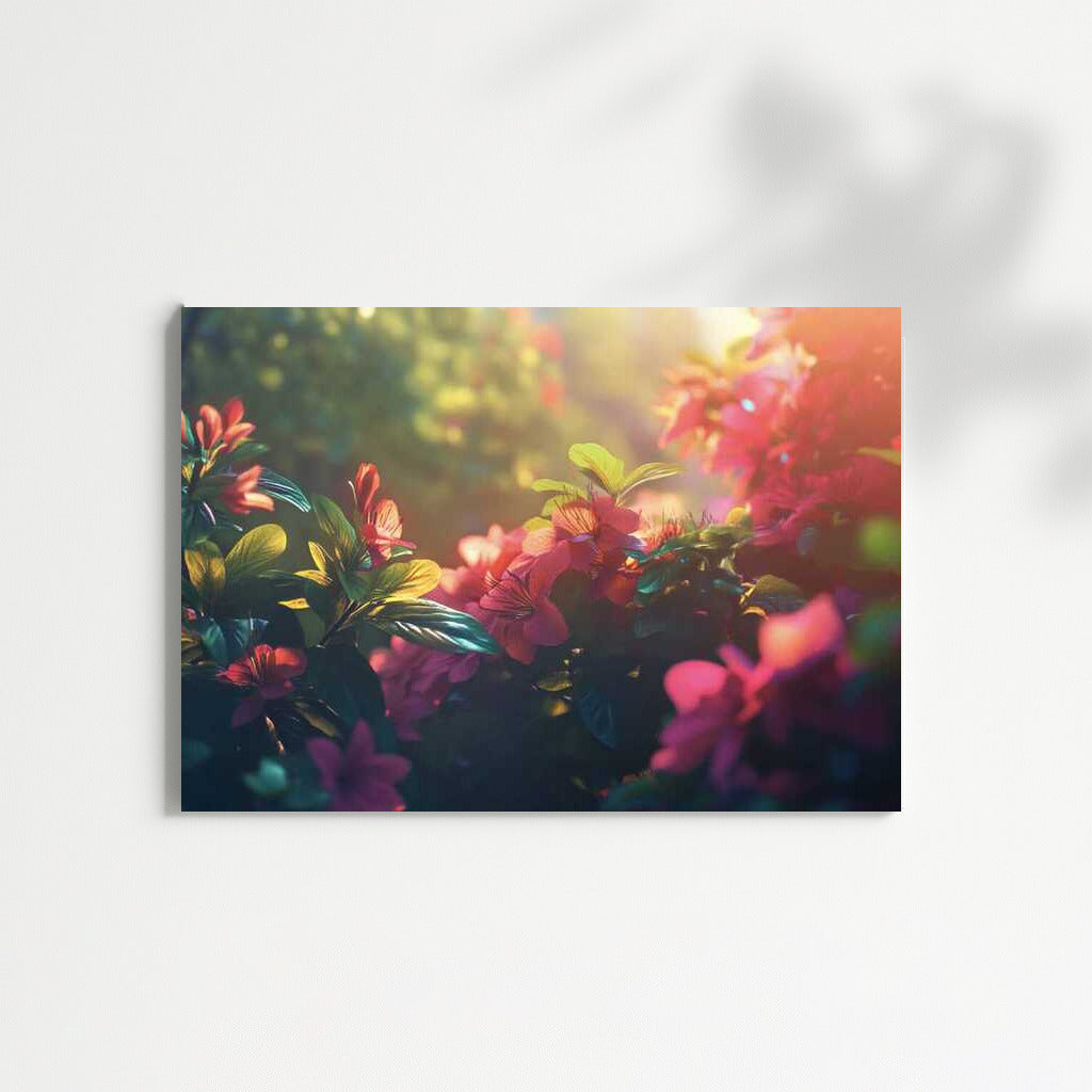 Azaleas of the Morning Japanese Garden: Floral Harmony