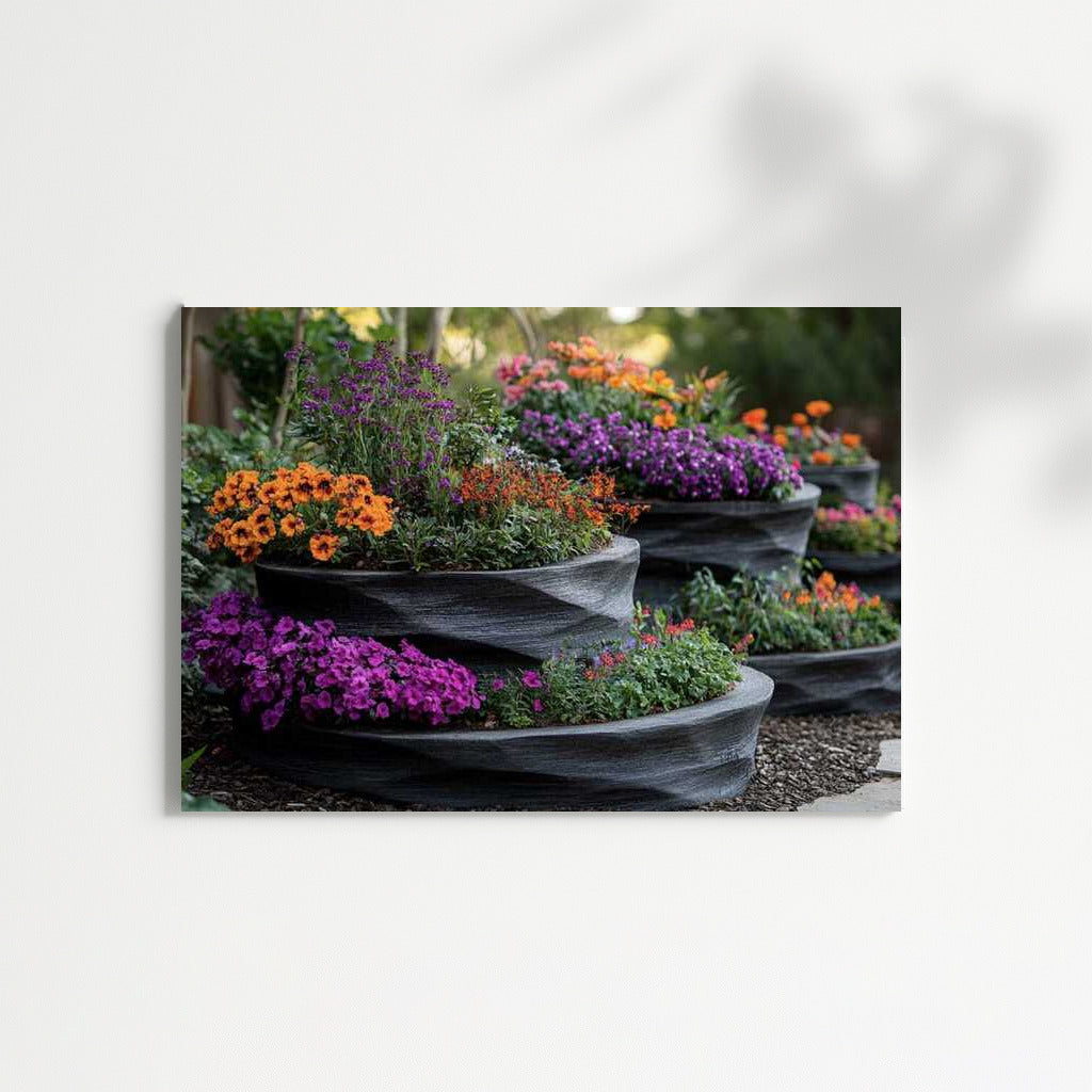 The Magic of Violas and Marigolds: Flower Garden 2