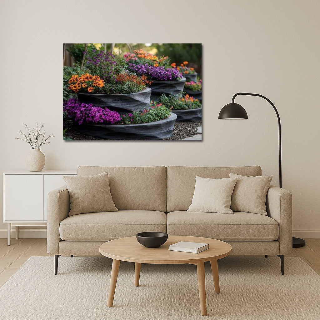 The Magic of Violas and Marigolds: Flower Garden 2