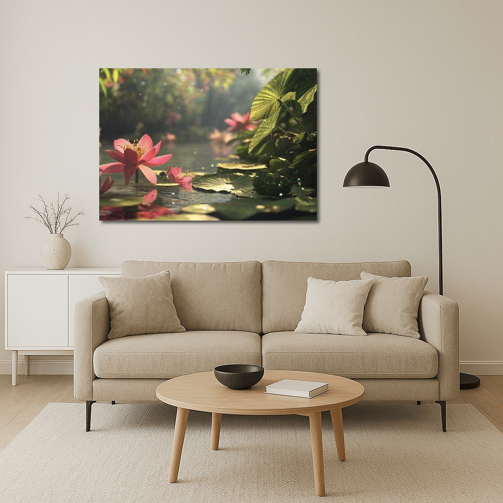 Lotus Paradise: Flower Symphony Garden