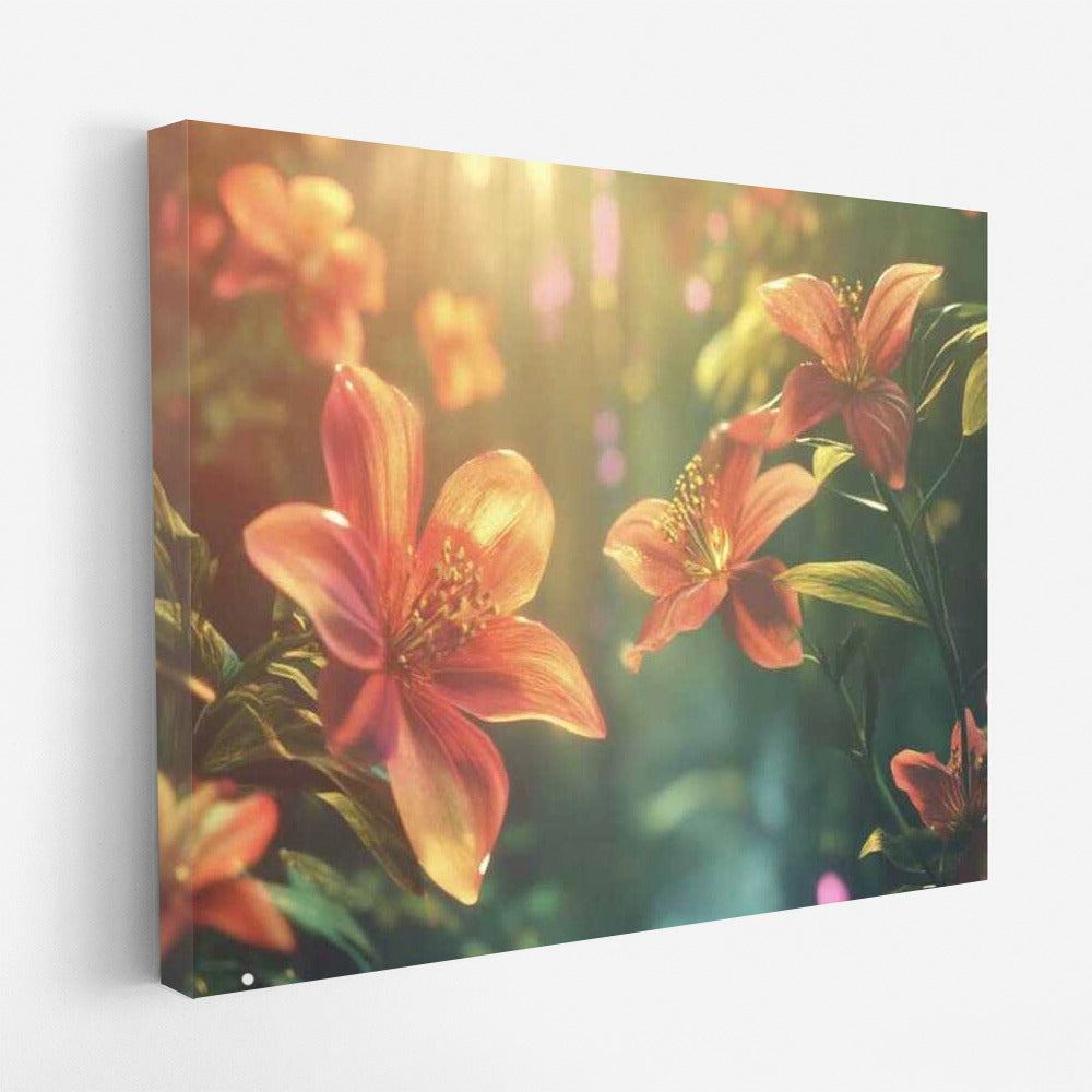 Magic Lilies: Play of Light and Shadow in the Garden