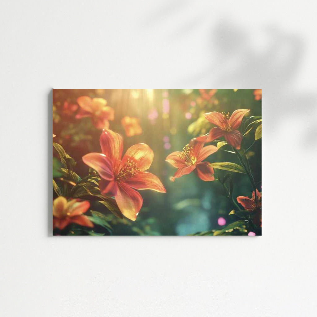 Magic Lilies: Play of Light and Shadow in the Garden