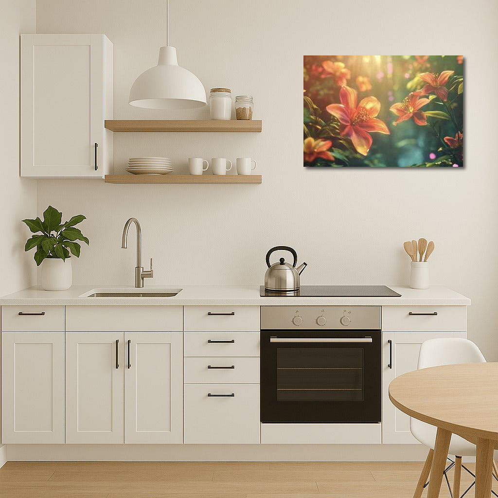 Magic Lilies: Play of Light and Shadow in the Garden