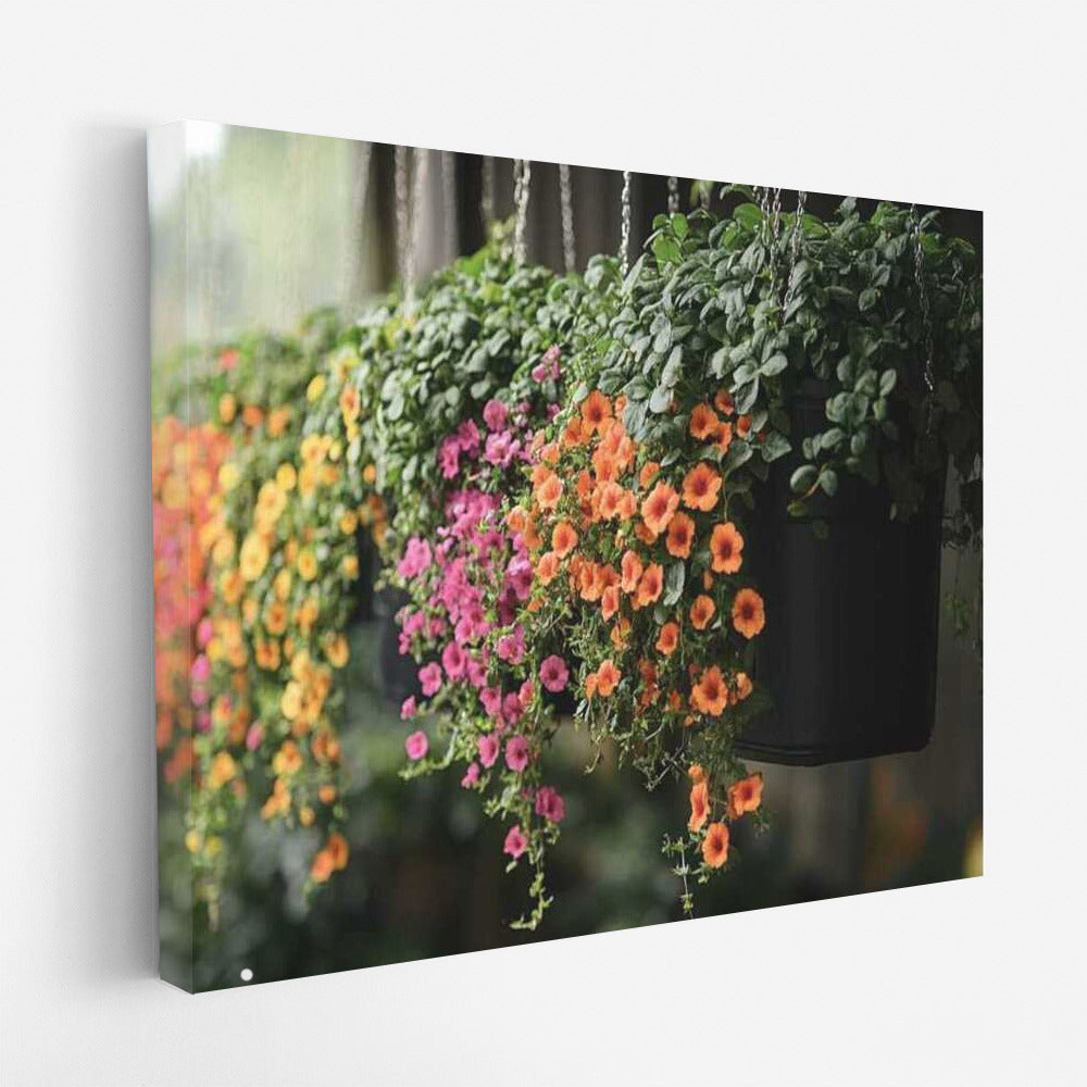 Bright Petunias in Pots: Floral Freshness for the Interior