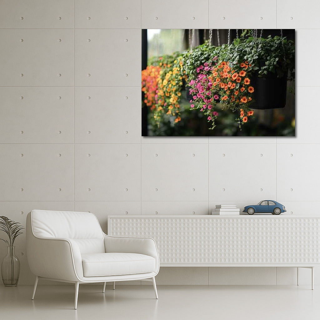 Bright Petunias in Pots: Floral Freshness for the Interior