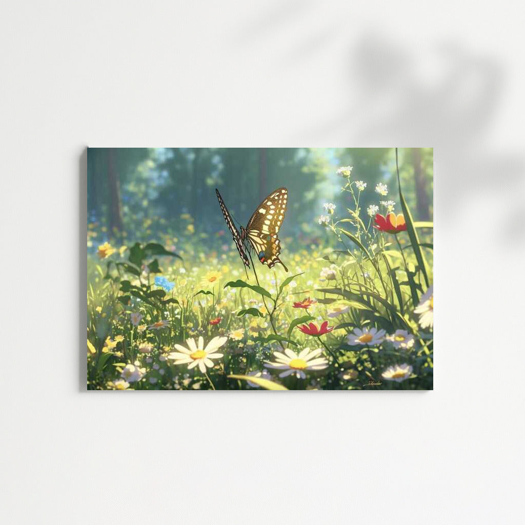 Blooming Meadow: Daisies in Art Wildflowers