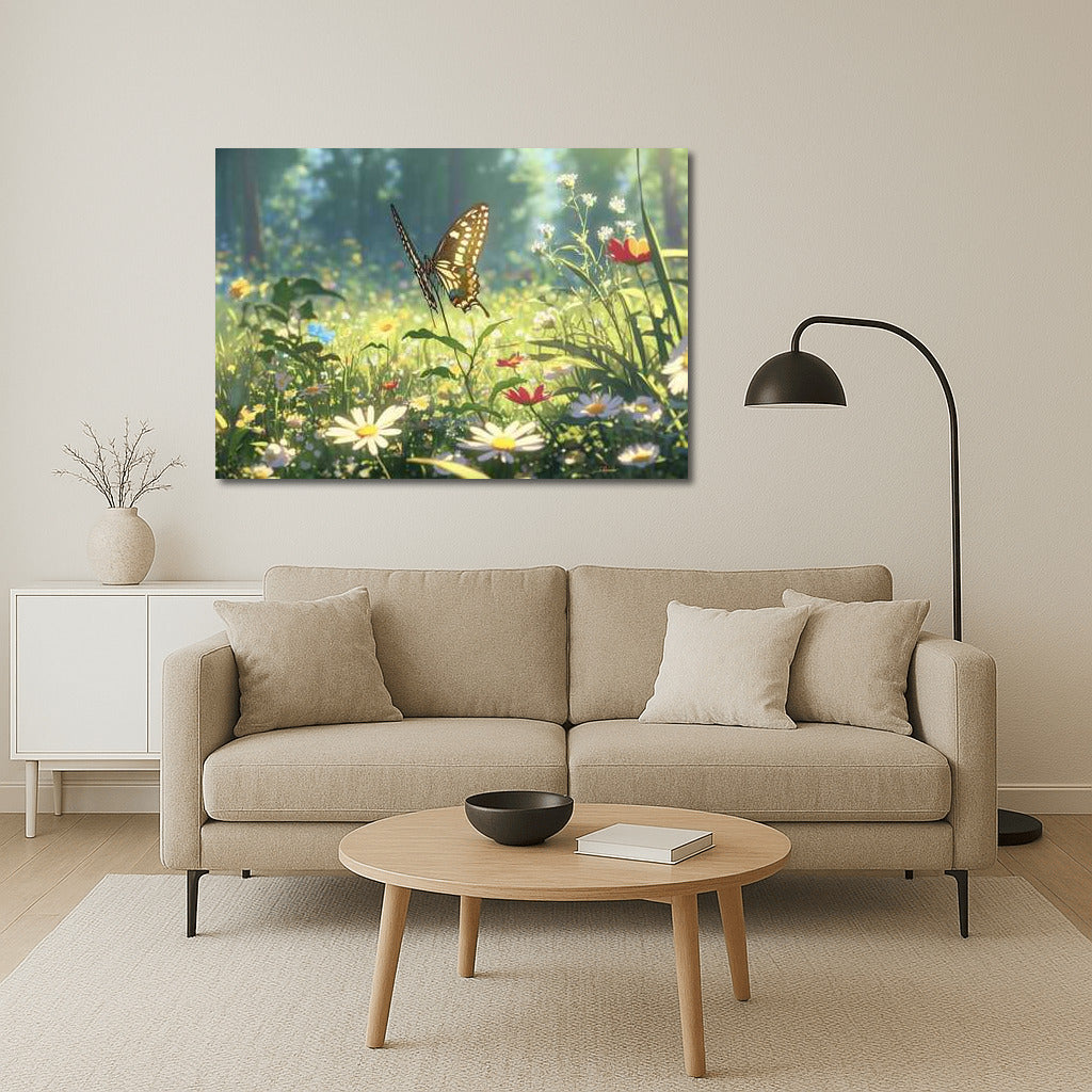 Blooming Meadow: Daisies in Art Wildflowers