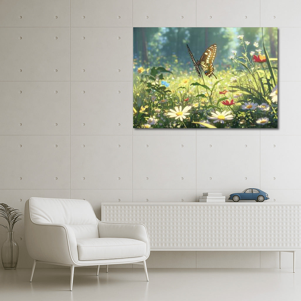 Blooming Meadow: Daisies in Art Wildflowers