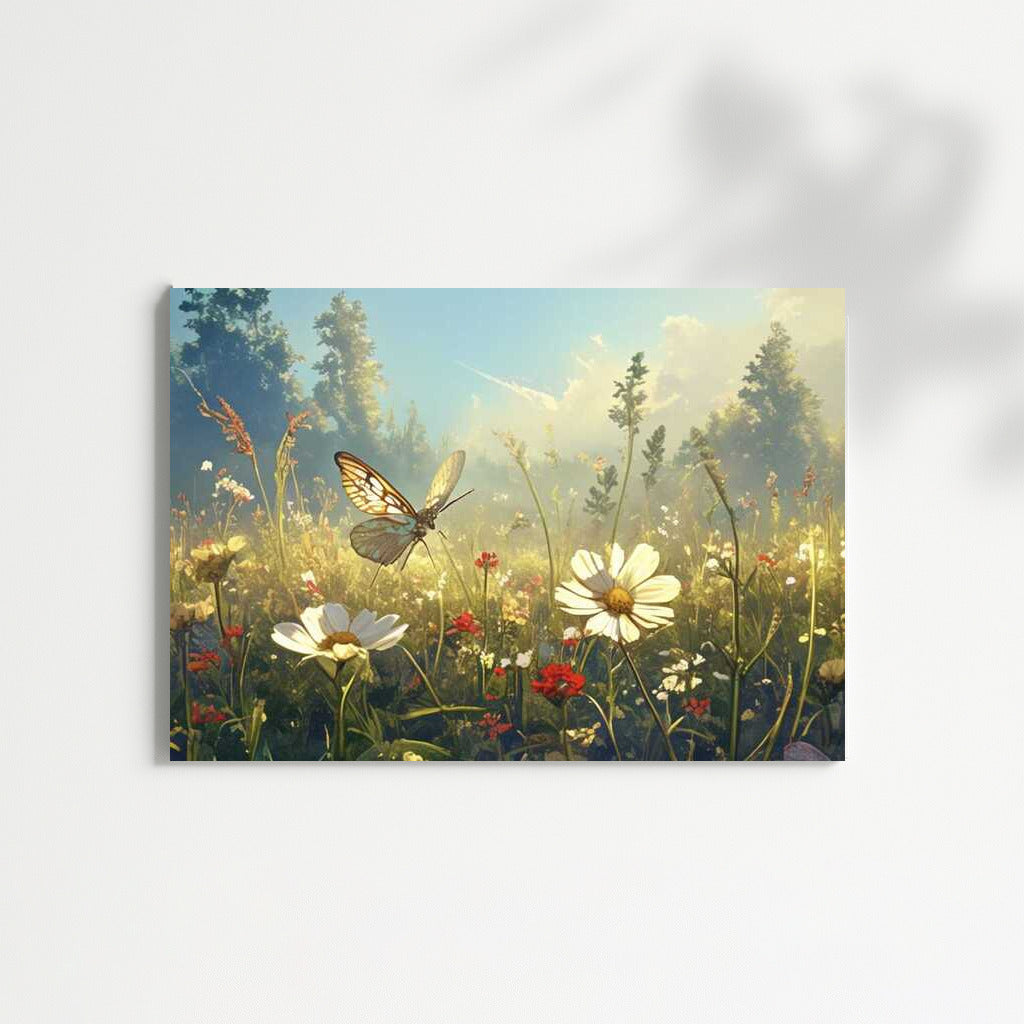 Flower Symphony: Daisies and Wild Flowers