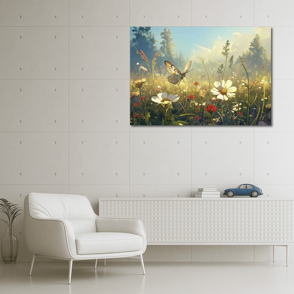 Flower Symphony: Daisies and Wild Flowers