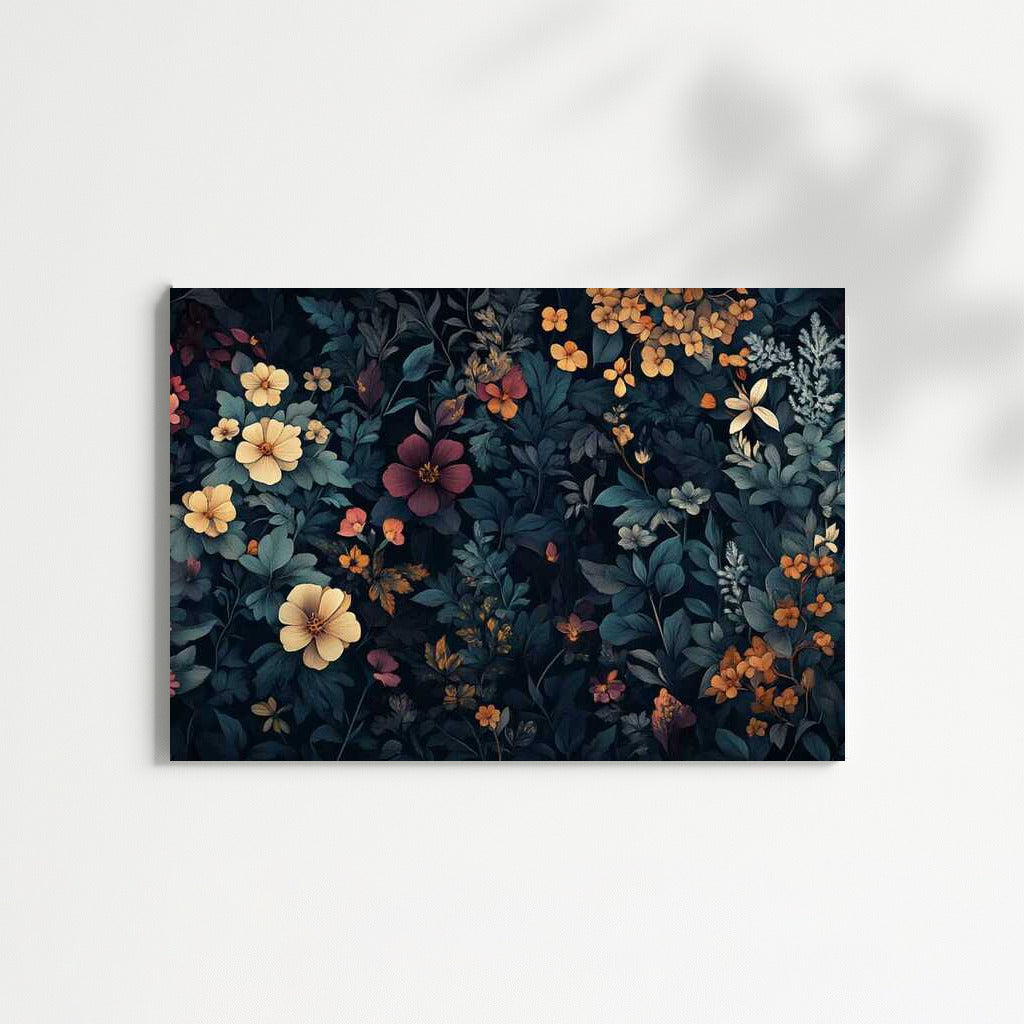 Flower Waltz: Hibiscus and Daisies in the Dance of Blossom