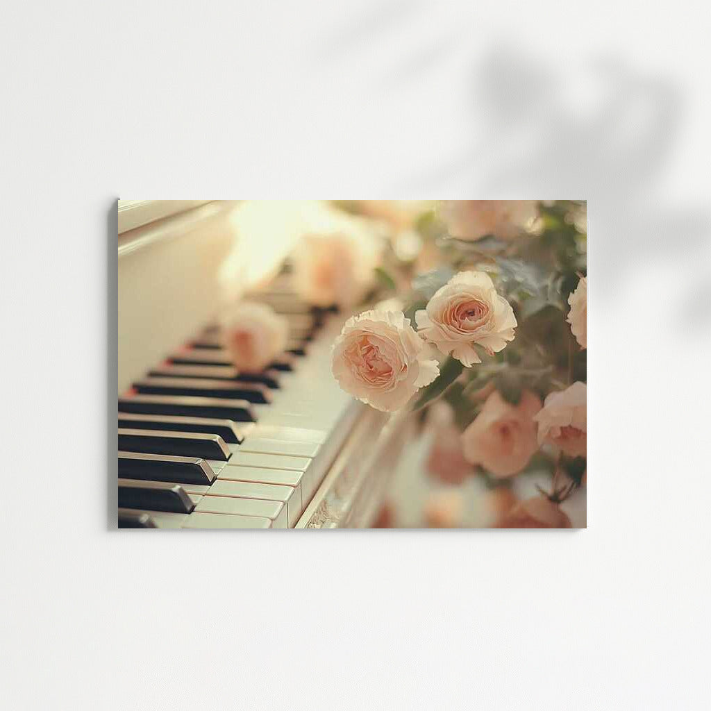 Melody of Roses: Piano Flowers 1