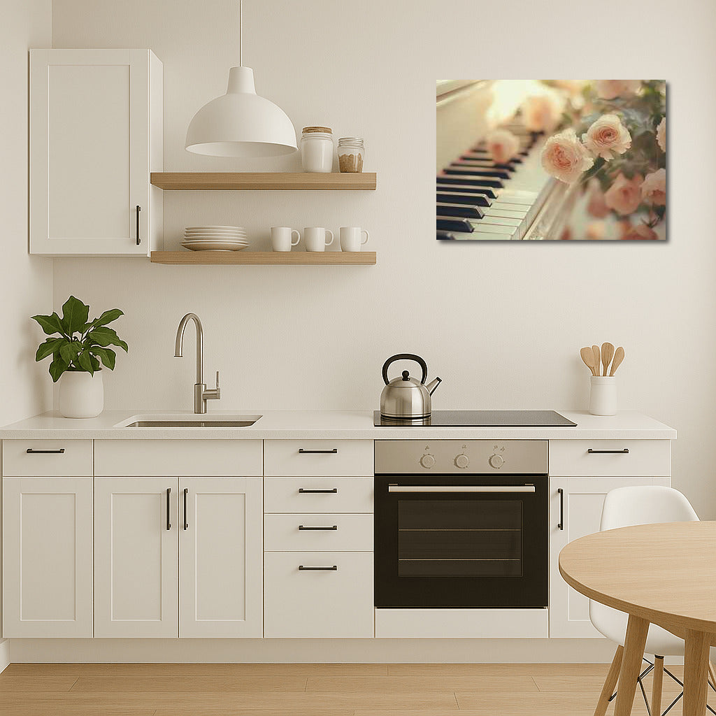 Melody of Roses: Piano Flowers 1