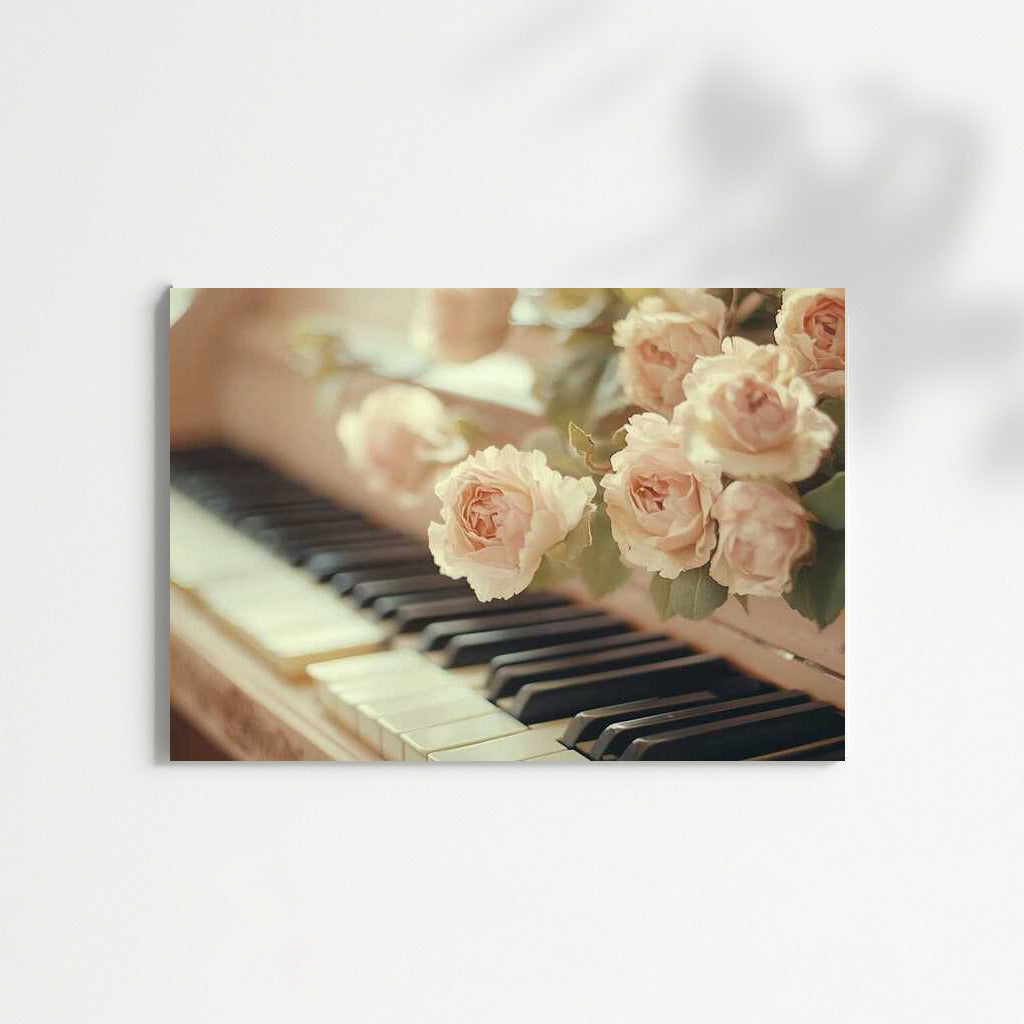 Melody of Roses: Piano Flowers 4
