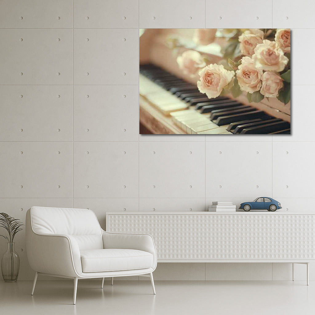 Melody of Roses: Piano Flowers 4