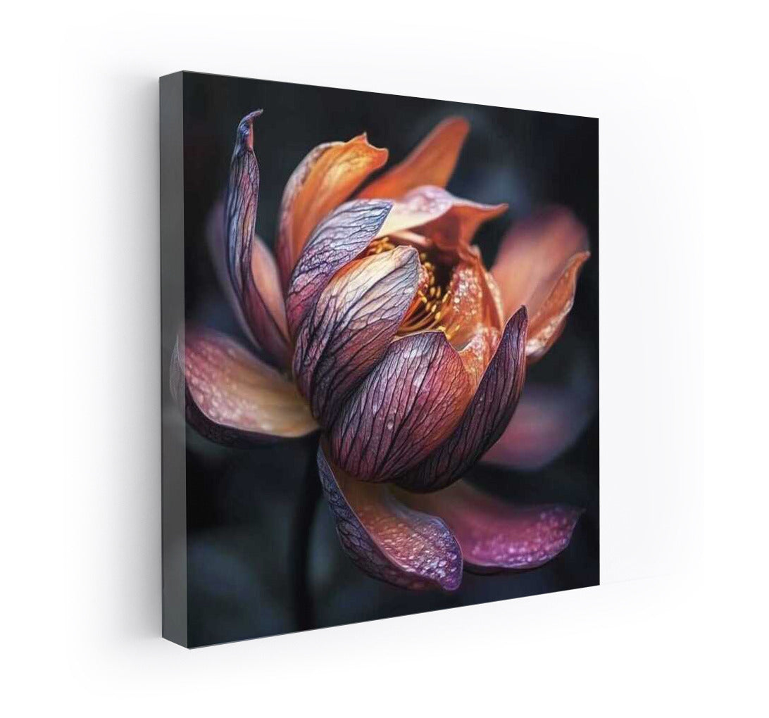 Lotus Dawn: The Magical Blooming of a Flower