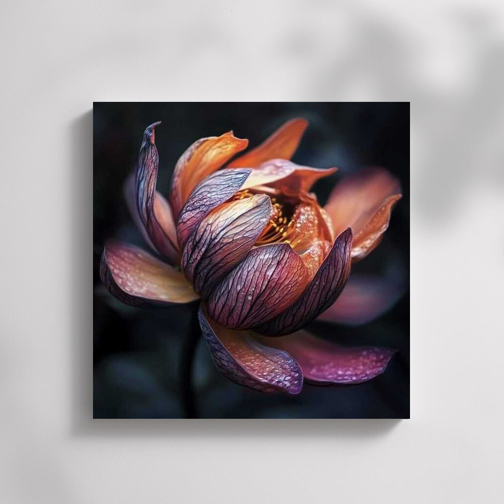 Lotus Dawn: The Magical Blooming of a Flower