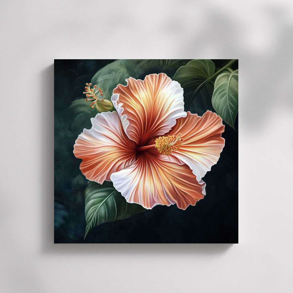 Hibiscus Dance: Tropical Grace of a Flower