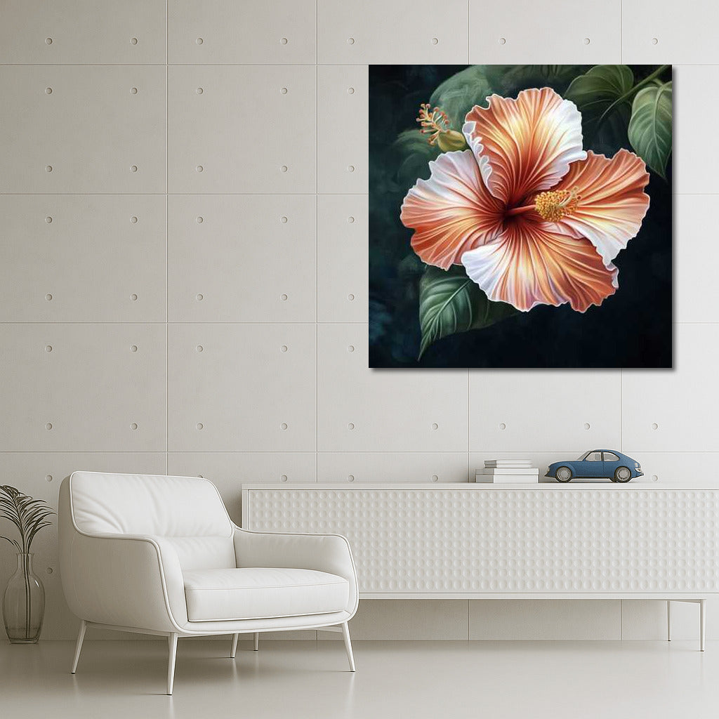 Hibiscus Dance: Tropical Grace of a Flower