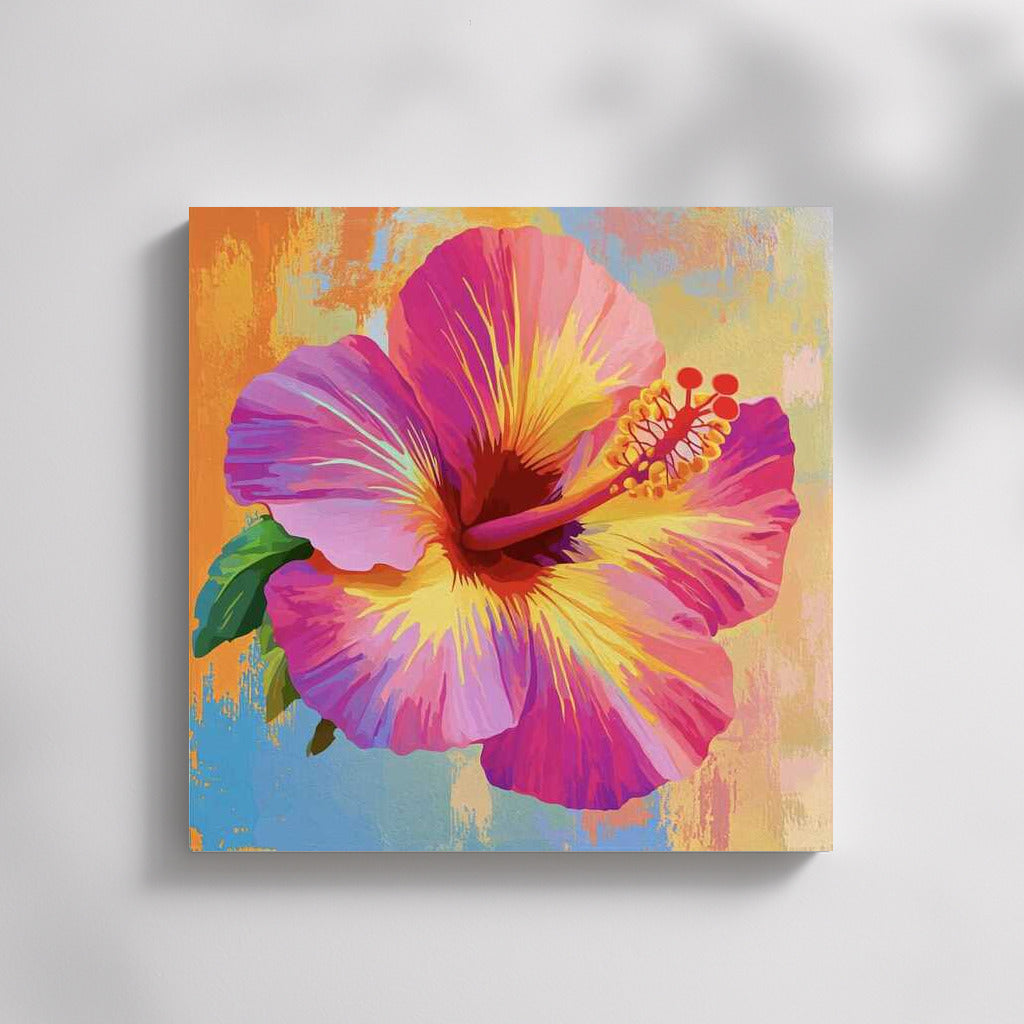 Tropical Hibiscus: An Explosion of Color for Your Walls