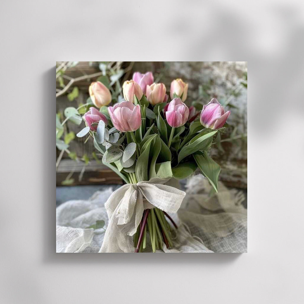 Darwin's Spring Tulip Bouquet: Floral Elegance