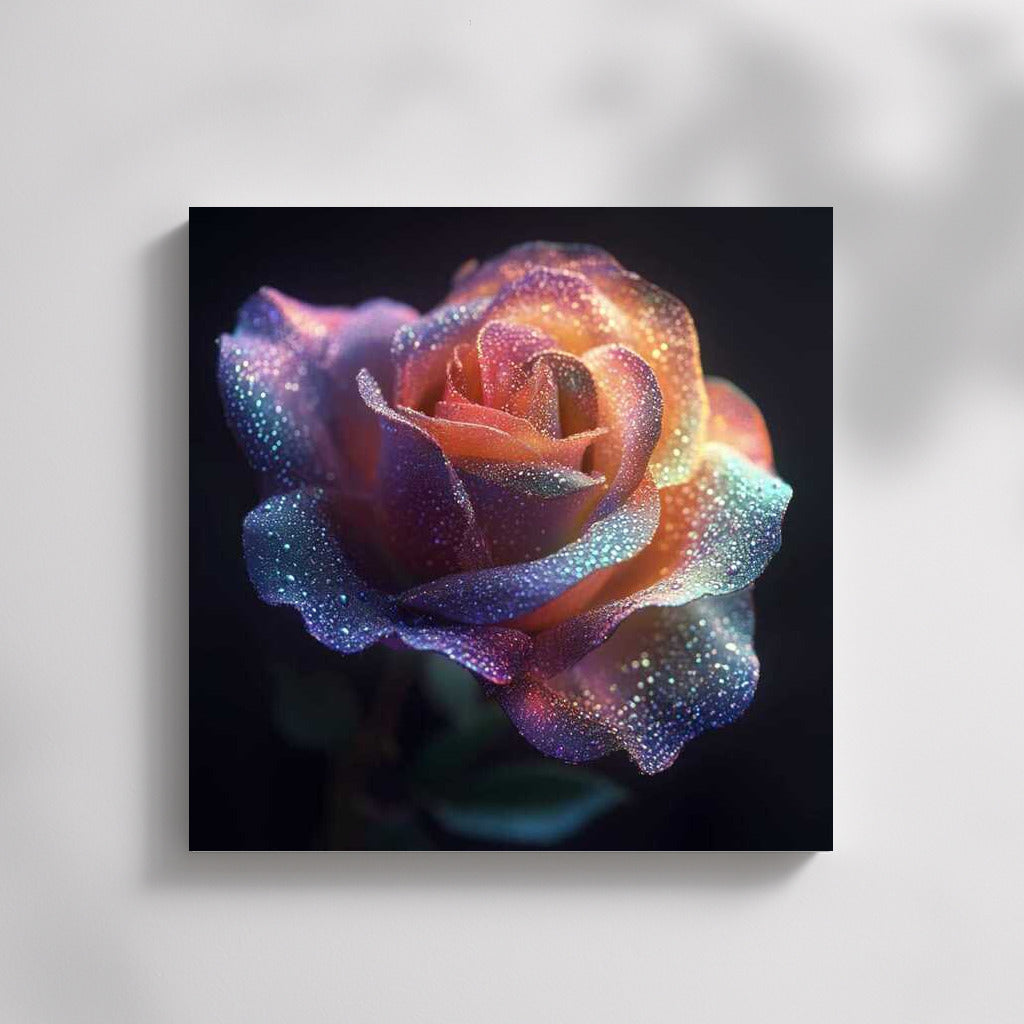 Rainbow Rose Miracle: A Bright Flower of Inspiration