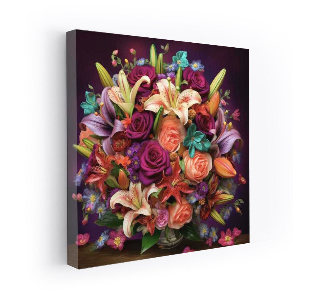 Bright Bouquet: Lilies and Roses for an Exquisite Interior