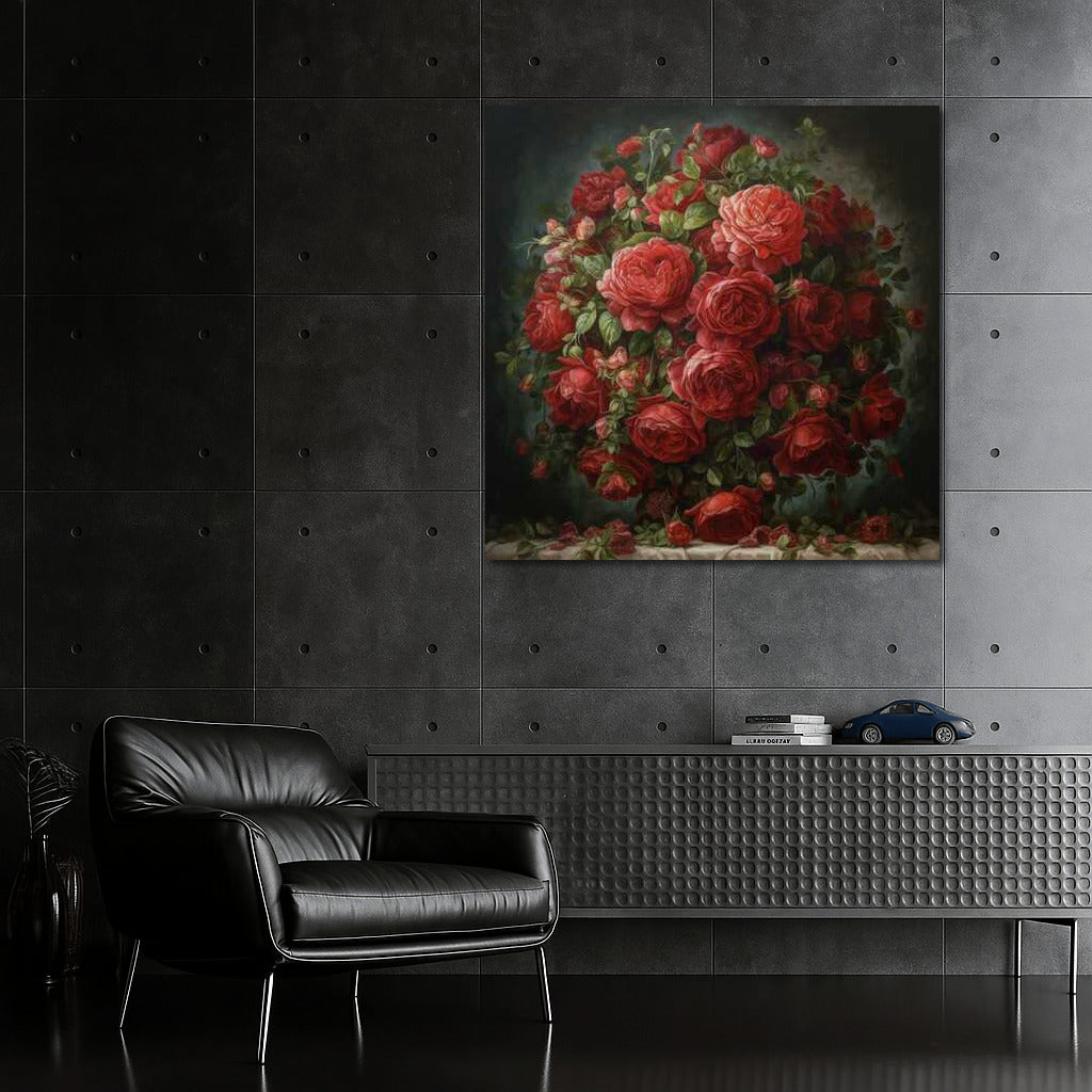 Bright Bouquet of Red Roses: Elegance and Vivacity