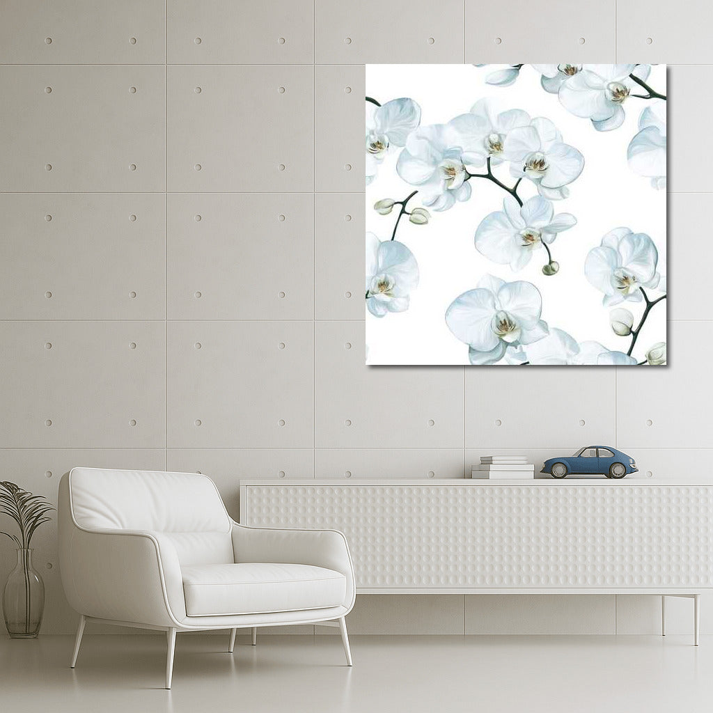 Elegant White Phalaenopsis Orchids: The Art of Blooming