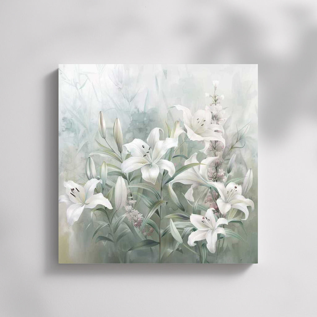White Casablanca Lilies: Freshness and Sophistication for the Interior