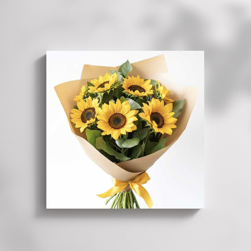 Sunny Mood: Bright Yellow Sunflowers