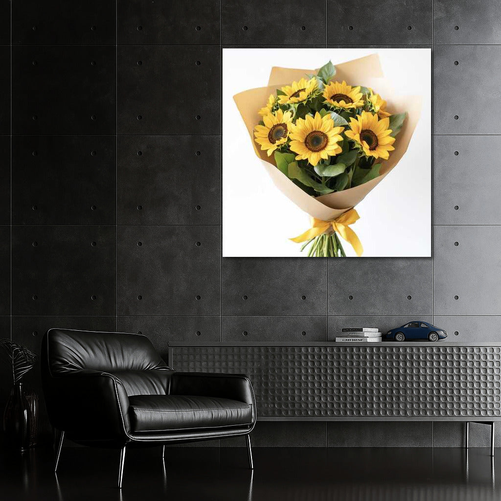 Sunny Mood: Bright Yellow Sunflowers