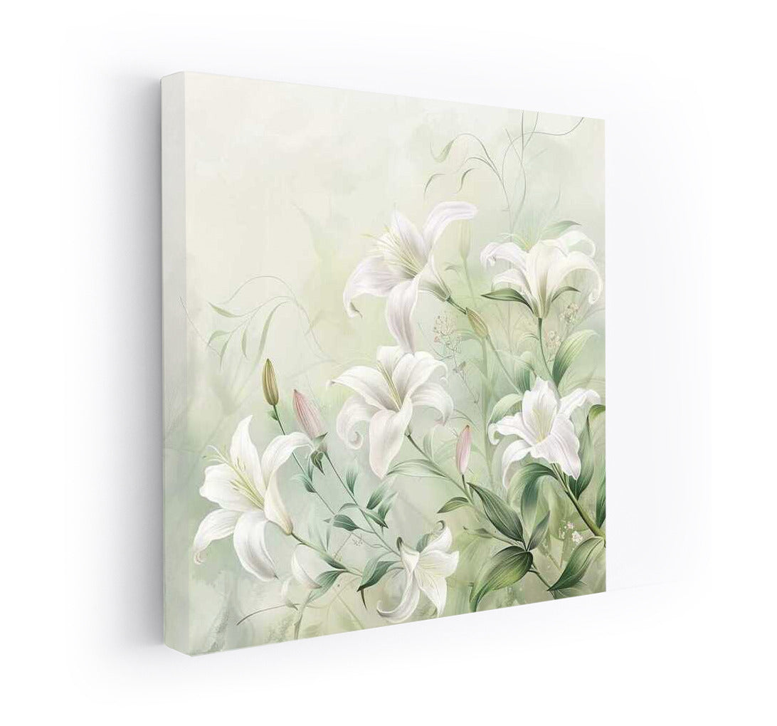 White Casablanca Lilies: Freshness and Tranquility of Nature