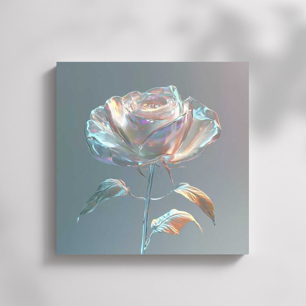 White Rose Gloria Day: Elegant Floral Glow for the Interior