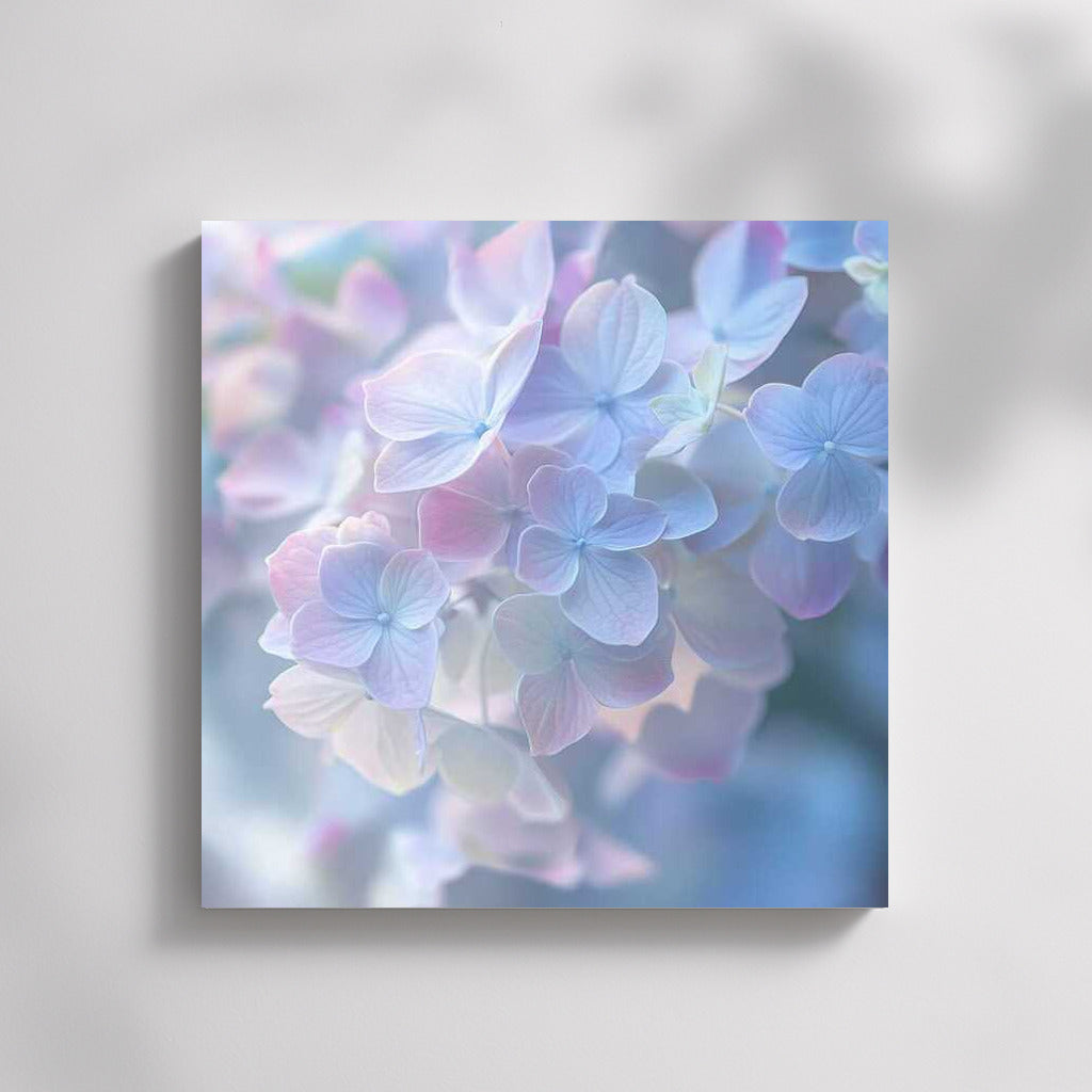 Tenderness of Hydrangea: Delicate Flowers of Hydrangea Macrophylla