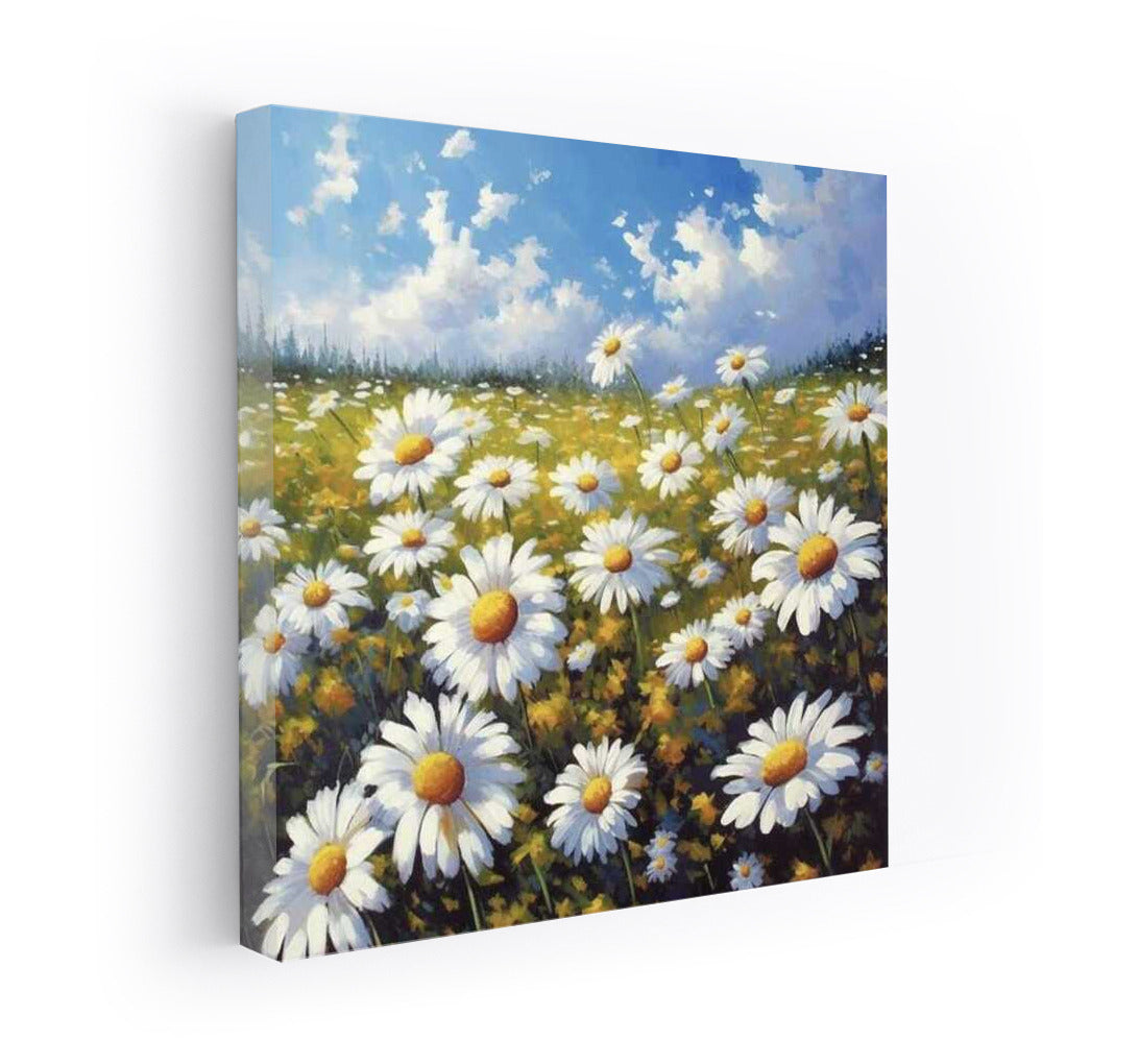 Flower Field of Daisies: Freshness and Lightness in the Interior
