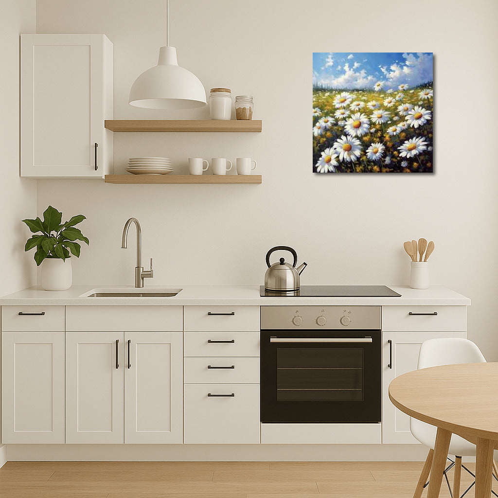 Flower Field of Daisies: Freshness and Lightness in the Interior